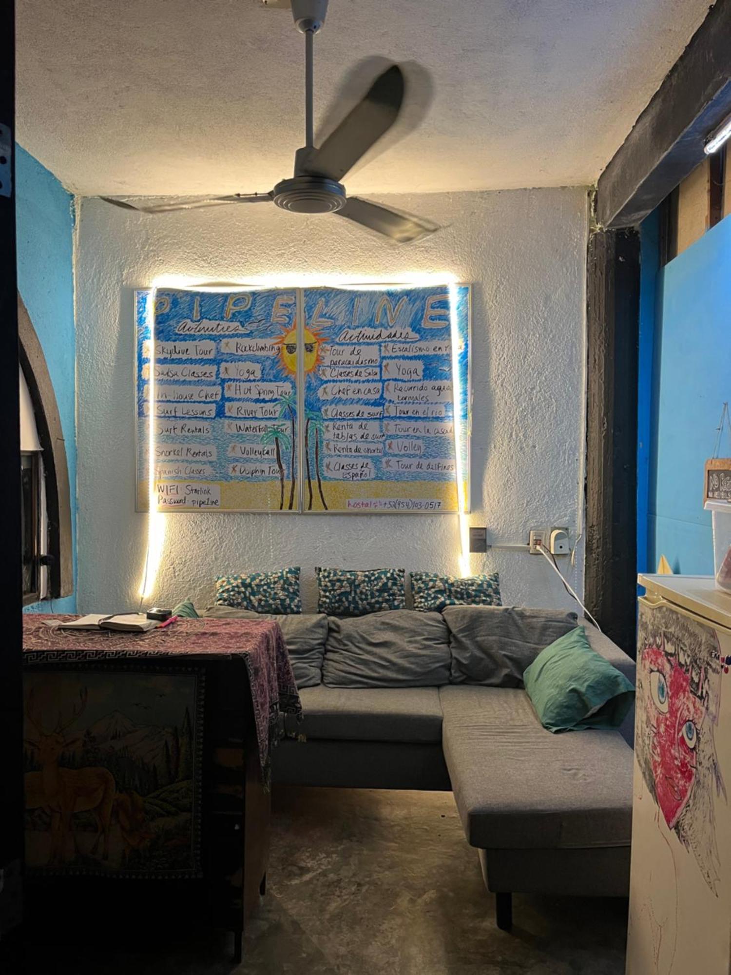 Pipeline Hostel Пуэрто-Эскондидо Экстерьер фото