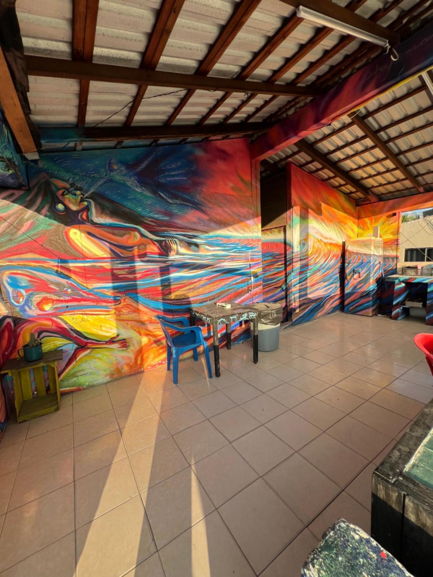 Pipeline Hostel Пуэрто-Эскондидо Экстерьер фото